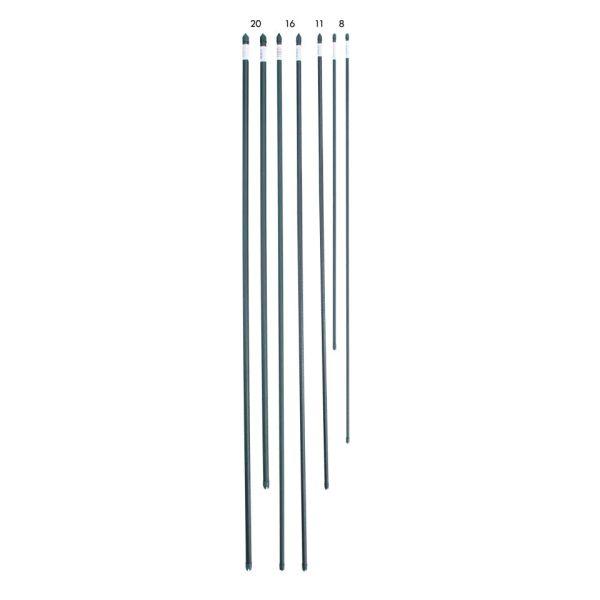 Tyč 20mm/180cm ocel + PE
