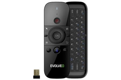 EVOLVEO FlyMotion D1, bezdrátová gyroskopická myš s klávesnicí