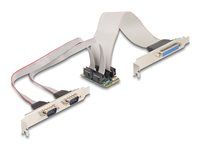 Mini PCIe I/O PCIe full size 1 x Paralle