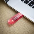 INTENSO Rainbow Line, 128GB, USB 2.0, Red
