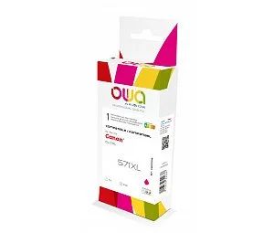WECARE ARMOR ink kompatibilní s CANON CLi-571XLM, červená/magenta