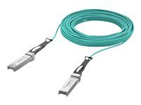 10GBase-AOC direct attach cable - SFP+ do SFP+ - 20 m - 3 mm - optické vlákno - Active Optical Cable (AOC) - vodě - barva