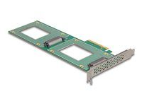 PCI Express 4.0 x8 Card to 2 x internal