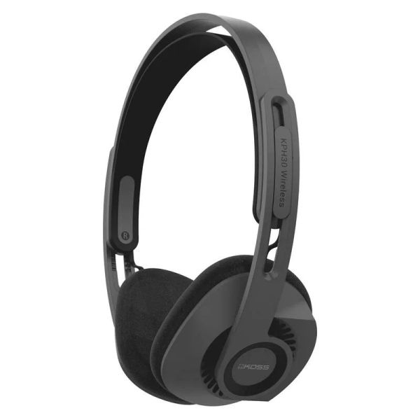 KOSS KPH30 Wireless, Bezdrátová sluchátka, černá