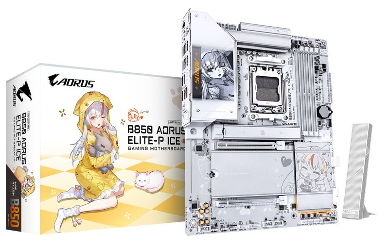 Gigabyte B850 aorus elite-p ice