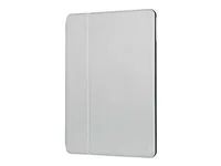 Pouzdro s klopou pro tablet - polyuretan, termoplastický polyuretan (TPU) - stříbrná - 10.2" - 10.5" - pro Apple 10.2-inch iPad (7th generation, 8th generation); 10.5-inch iPad Air (3rd generation); 10.5-inch iPad Pro