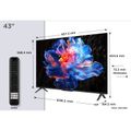 TCL P6K Smart LED Google TV 43" 4K (43P6K)