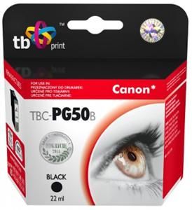 Ink. kazeta TB kompat. s Canon PG-50, 0616B001 Bk