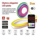 Smart LED pásek 24W RGBIC EMOS ZPW313I Neon 3m WiFi Tuya