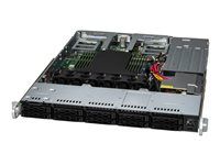 Supermicro CloudDC A+ 1115CS-TNR-01-G2 - Server - instalovatelný do racku 1U - 1-smerný - 1 x EPYC 9555P / až 4.4 GHz - RAM 384 GB - SATA/SAS/NVMe 2.5" zásuvka(y) - SSD 960 GB - NVMe - 25 Gigabit Ethernet, 10 Gigabit Ethernet, 2.5 Gigabit Ethernet, 5 Gigabit Ethernet, Gigabit Ethernet, 50 Gigabit Ethernet, 100 Gigabit Ethernet, 200 Gigabit Ethernet - žádný OS - monitor: žádný - stríbrná konstrukce, cerná prední cást