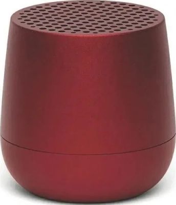 Přenosný Bluetooth reproduktor Lexon MINO+ v tmavě červeném provedení