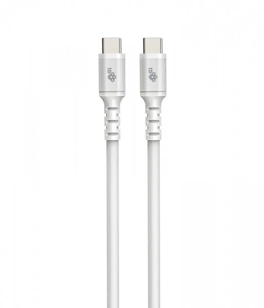 TB USB-C kabel bílý 60W 1m