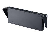 Steel Rack Mount Bracket w/Hardware for 19" Network, Server and Data Equipment (RK219WALLV) - Montážní držák - montáž na stěnu - černá - 2U - 19" - pro P/N: SV831DUSBUK