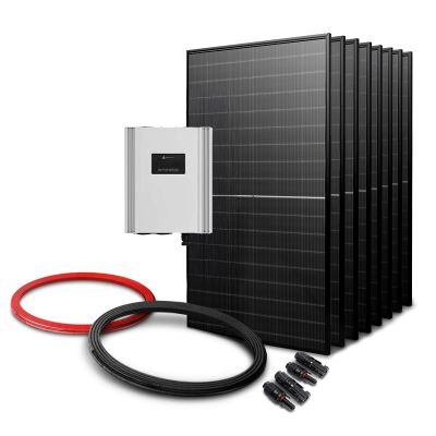 Sada pro solární ohřev vody EVO MPPT-4000 PRO GRID 3640 Wp 8x PV TRINA