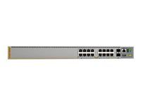 Přepínač - L3 - řízený - 16 x 100/1000/2.5G/5G (PoE+) + 2 x 10 Gigabit SFP+ - obousměrný průtok vzduchu - Lze montovat do rozvaděče