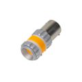 Autožárovka LED BAU15s 9-60V 12W CARCLEVER oranžová balení 2ks