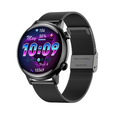 MANTA ALEXA Mini Smartwatch, Smart hodinky, černé