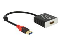 Externí video adaptér - USB 3.0 - HDMI - černá