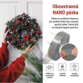 Oboustranná páska NANOGRID 19mm/ 3m transparentní EMOS F6301