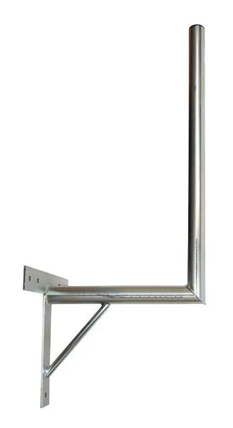 Anténní držák 35 na stěnu se vzpěrou průměr 42 mm výška 56 cm