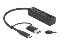 Rozbočovač - 3 x USB 3.2 Gen 1 + 1 x USB-C 3.2 Gen 1 - desktop