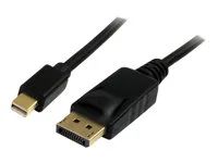 Kabel DisplayPort - DisplayPort (M) do Mini DisplayPort (M) - 3 m - černá