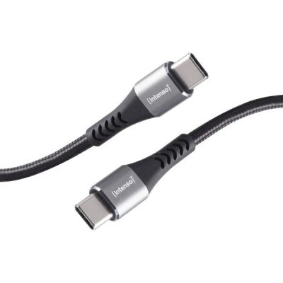 INTENSO C315C, Kabel USB-C/USB-C, 1,5m, černý