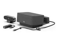 Souprava pro video konference (Logitech BRIO Ultra HD Pro Webcam, Logitech Logi Dock) - Optimalizováno pro UC - power adapter included