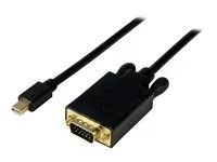 StarTech 15 ft DisplayPort to VGA Adapter Cable - DP to VGA Video Converter - Active DisplayPort to VGA Cable for PC 1920x1200 - Black (DP2VGAMM15B) - Kabel DisplayPort - DisplayPort (M) do HD-15 (VGA) (M) - 4.57 m - opatrený západkou - cerná