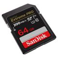 SanDisk Extreme PRO SD karta, 64 GB, SDXC, UHS-I