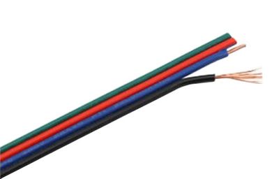 RGB kabel pro LED pásek, 4 x 0,3 mm2