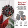 Oboustranná páska NANOGRID 19mm/ 3m transparentní EMOS F6301
