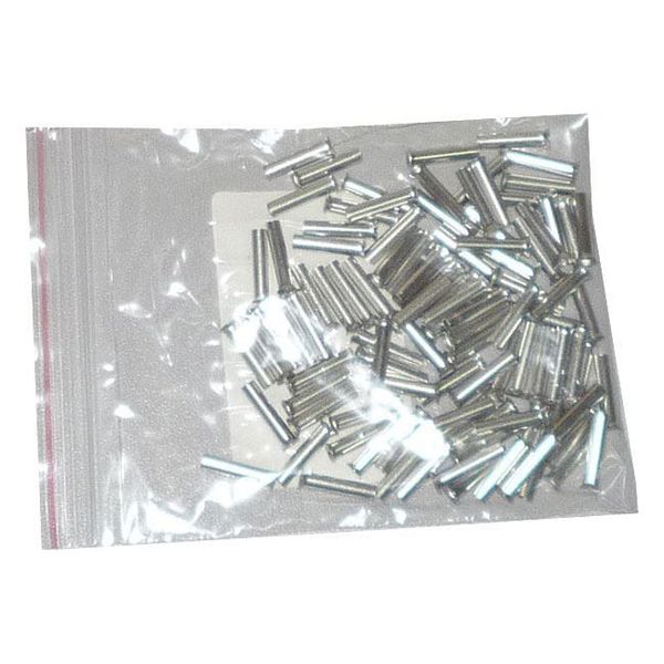 Kabelová dutinka 1,5mm2 celokovová, 100ks