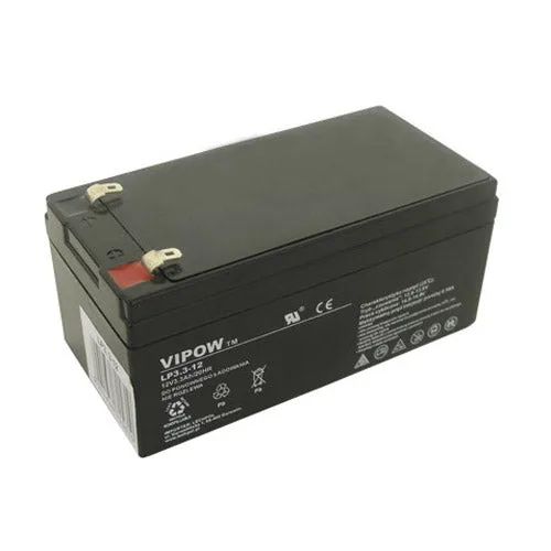 Baterie olověná 12V 3.3Ah VIPOW BAT0219