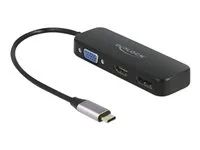 Dokovací stanice - USB-C / Thunderbolt 3 - VGA, HDMI, DP