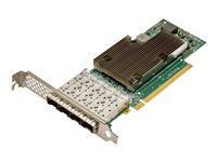 Síťový adaptér - PCIe 4.0 x16 nízký profil - 10/25 Gigabit SFP28 x 4