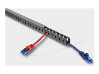 Wiring Duct 20 x 20 mm - length 1 m grey