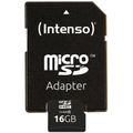 INTENSO Micro SDHC karta 16GB Class10