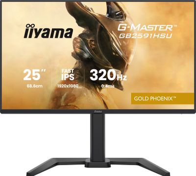 iiyama G-Master/GB2591HSU-B1/24,5"/IPS/FHD/320Hz/0,4ms/Černá/3R