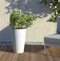Granisil granitový květináč MONTI 55 cm Antracitový