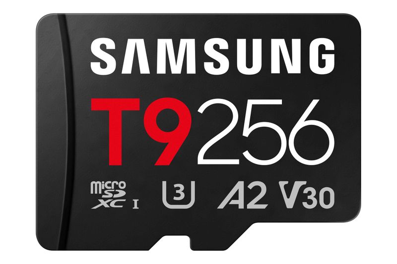Samsung T9/Micro SDXC/256GB/UHS-I U3 / Class 10/+ Adaptér/Černá