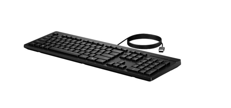 HP 125 G2/Drátové USB-A/CZ layout/Černá