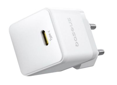Baseus Rychlonabíječka do sítě Palm 20W USB-C PD QC 3.0 bílá