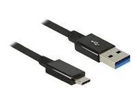 USB kabel - USB typ A (M) do USB-C (M) - USB 3.1 Gen 2 - 1 m - černá