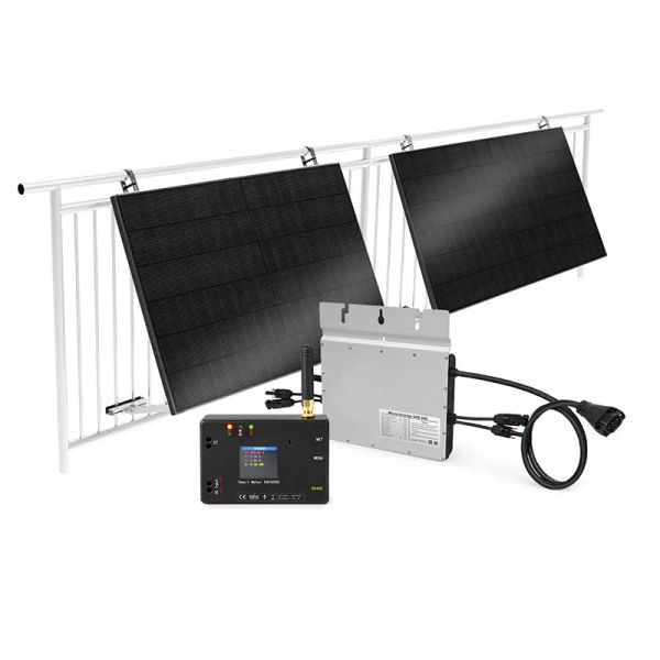 Balkónová FV 800 W s inteligentním měřičem (bez přepadu) 750Wp