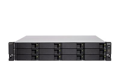QNAP TS-h1886XU-RP-R2-D1622-16G (Xeon 3,2GHz, ZFS, 16GB ECC RAM, 12x3,5''+6x2,5'', 4xGbE,2x10GbE SFP+)