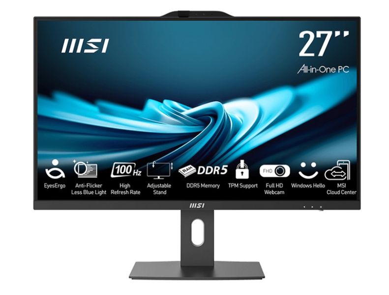 MSI PRO/AP272P 14M-1077EU/AIO/i5-14400/8GB/512GB/Intel int/W11H/3R