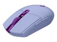 Myš - optický - 6 tlačítka - bezdrátový - 2.4 GHz - bezdrátový přijímač USB - šeřík