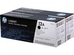 HP tisková kazeta černá,2-pack Q2612AD