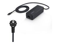 Startech - Sítový adaptér - GaN - 140 watt - 5 A - napájení Power Delivery 3.1 (USB-C) - cerná - Evropa